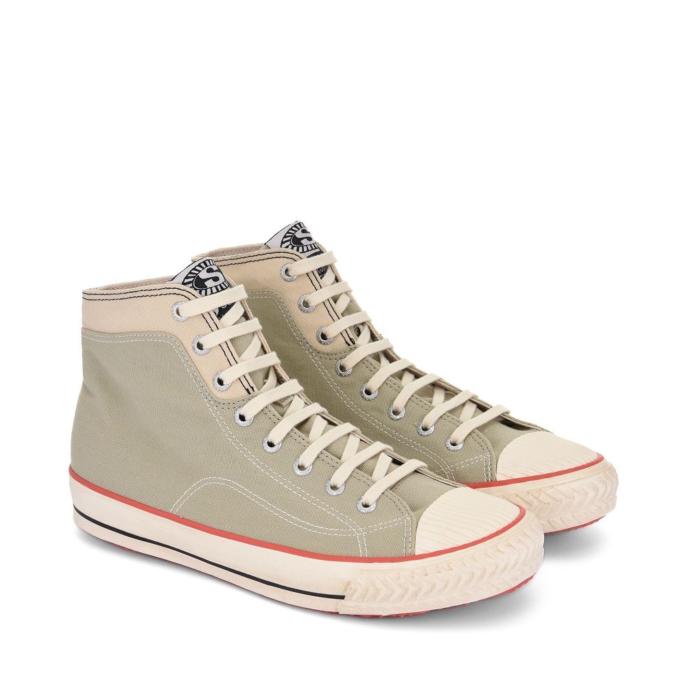 Superga 2946 Grey High Top Sneakers - Men's Sneakers USA | US7234887